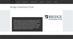 Desktop Screenshot of bridgefundllc.com